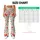 Coral Hearts and Olive Vines for Yoga, Pilates, and Everyday Activewear Leggings - 7