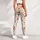 Coral Hearts and Olive Vines for Yoga, Pilates, and Everyday Activewear Leggings - 5