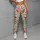 Coral Hearts and Olive Vines for Yoga, Pilates, and Everyday Activewear Leggings - 6