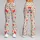 Coral Hearts and Olive Vines for Yoga, Pilates, and Everyday Activewear Leggings - 9