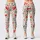 Coral Hearts and Olive Vines for Yoga, Pilates, and Everyday Activewear Leggings - 1