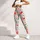 Coral Hearts and Olive Vines for Yoga, Pilates, and Everyday Activewear Leggings - 6