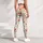 Coral Hearts and Olive Vines for Yoga, Pilates, and Everyday Activewear Leggings - 5