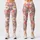 Pink Daisy and White Wildflower Blooms for Yoga, Pilates, and Everyday Outings Leggings - 3