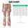 Pink Daisy and White Wildflower Blooms for Yoga, Pilates, and Everyday Outings Leggings - 7