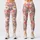 Pink Daisy and White Wildflower Blooms for Yoga, Pilates, and Everyday Outings Leggings - 1