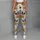 French Bulldog Cheeseburger Companions for Yoga, Gym Days and Weekend Errands Leggings - 4