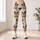 French Bulldog Cheeseburger Companions for Yoga, Gym Days and Weekend Errands Leggings - 6