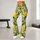 Golden Lemons and Green Leaves for Sunny Yoga, Running, and Weekend Wellness Leggings - 11