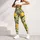 Golden Lemons and Green Leaves for Sunny Yoga, Running, and Weekend Wellness Leggings - 4