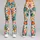 Colorful Tropical Fish Motifs for Yoga, Running, and Coastal Everyday Style for Women Leggings - 9