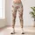 Tiger And Wildflower Tapestry For Yoga, Pilates And Everyday Style Leggings - 4