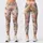 Tiger And Wildflower Tapestry For Yoga, Pilates And Everyday Style Leggings - 3
