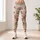 Tiger And Wildflower Tapestry For Yoga, Pilates And Everyday Style Leggings - 6