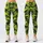 Lime Green Woodland Camo for Yoga, Pilates, Gym Workouts and Everyday Wear Leggings - 1