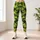 Lime Green Woodland Camo for Yoga, Pilates, Gym Workouts and Everyday Wear Leggings - 6