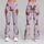 Sweet Lavender Puppies and Wildflowers for Yoga, Pilates and Everyday Errands Leggings - 9