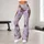 Sweet Lavender Puppies and Wildflowers for Yoga, Pilates and Everyday Errands Leggings - 11