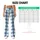 Blue Green Windowpane Checks for Yoga Pilates Commutes and Everyday Wear Leggings - 7