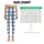 Blue Green Windowpane Checks for Yoga Pilates Commutes and Everyday Wear Leggings - 1
