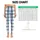 Blue Green Windowpane Checks for Yoga Pilates Commutes and Everyday Wear Leggings - 3