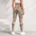 Blush Rose and Sage Botanical Florals for Yoga, Pilates and Everyday Activewear Leggings - 4