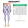 Blue Lavender Diamond Checks for Yoga, Pilates and Everyday Active Lifestyle Wear Leggings - 1