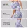 Blue Lavender Diamond Checks for Yoga, Pilates and Everyday Active Lifestyle Wear Leggings - 2