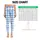 Blue White Diamond Checks for Yoga Pilates and Everyday Activewear Leggings - 1