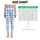 Blue White Diamond Checks for Yoga Pilates and Everyday Activewear Leggings - 3