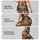Retro Sun And Crescent Moon Checks For Yoga And Everyday Cosmic Style Leggings - 2
