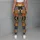 Retro Sun And Crescent Moon Checks For Yoga And Everyday Cosmic Style Leggings - 5