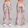 Pastel Bunny Bouquets and Tiny Hearts for Yoga, Pilates, and Casual Everyday Wear Leggings - 9