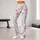 Whimsical Pink Flamingos for Yoga, Pilates, and Coastal Everyday Style for Women Leggings - 11