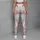 Whimsical Pink Flamingos for Yoga, Pilates, and Coastal Everyday Style for Women Leggings - 4