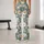 Cheerful White Daisy Blooms on Sage for Yoga, Pilates, and Everyday Spring Outings Leggings - 10