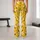 Cheerful Honeybee Motifs for Yoga, Pilates, Commuting and Sunny Everyday Outings Leggings - 10