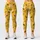 Cheerful Honeybee Motifs for Yoga, Pilates, Commuting and Sunny Everyday Outings Leggings - 3