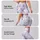 Whimsical Lavender Lambs for Cozy Yoga, Pilates and Everyday Cottagecore Lifestyle Leggings - 8