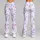 Whimsical Lavender Lambs for Cozy Yoga, Pilates and Everyday Cottagecore Lifestyle Leggings - 9