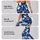 Navy Hibiscus and White Tropical Flowers for Yoga, Pilates and Coastal Everyday Style Leggings - 8