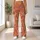 Orange Wildflowers and Pink Hearts for Yoga, Pilates and Everyday Wear Leggings - 11