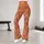 Orange Wildflowers and Pink Hearts for Yoga, Pilates and Everyday Wear Leggings - 10