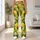 Bright Lemons And Fresh Green Leaves For Sunny Yoga Sessions And Outdoor Running Leggings - 12