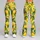 Bright Lemons And Fresh Green Leaves For Sunny Yoga Sessions And Outdoor Running Leggings - 9