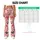 Red, Blush and Charcoal Hearts for Yoga, Pilates, Commuting and Everyday Errands Leggings - 7