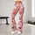 Red, Blush and Charcoal Hearts for Yoga, Pilates, Commuting and Everyday Errands Leggings - 10