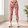 Red, Blush and Charcoal Hearts for Yoga, Pilates, Commuting and Everyday Errands Leggings - 6