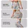 Tiny Woodland Animals and Pastel Stripes for Yoga, Pilates and Everyday Wear Leggings - 8