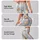Tiny Woodland Animals and Pastel Stripes for Yoga, Pilates and Everyday Wear Leggings - 2